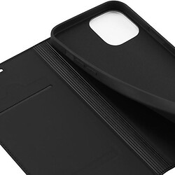 Чохол (книжка) Apple iPhone 14, Dux Ducis Business card holder, Чорний - № 4