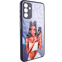 Чехол (накладка) Samsung M236 Galaxy M23, Epik Prisma Ladies, Black in White, Рисунок