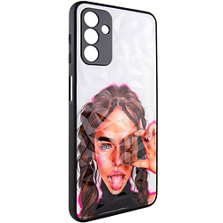 Чохол (накладка) Samsung M236 Galaxy M23, Epik Prisma Ladies, Chocolate, Малюнок