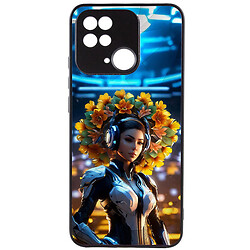 Чехол (накладка) Xiaomi Redmi 10C, Epik Prisma Ladies, Cyberpunk, Рисунок