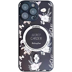 Чехол (накладка) Apple iPhone 13 Pro Max, Epik Secret Garden, MagSafe, Черный