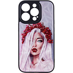 Чехол (накладка) Apple iPhone 14 Pro, Epik Prisma Ladies, Ukrainian Girl, Рисунок