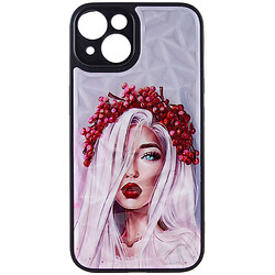 Чехол (накладка) Apple iPhone 14, Epik Prisma Ladies, Ukrainian Girl, Рисунок