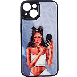 Чохол (накладка) Apple iPhone 14, Epik Prisma Ladies, Black in White, Малюнок