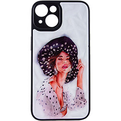 Чехол (накладка) Apple iPhone 14, Epik Prisma Ladies, Girl in a hat, Рисунок