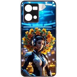 Чехол (накладка) OPPO Reno 7 4G, Epik Prisma Ladies, Cyberpunk, Рисунок