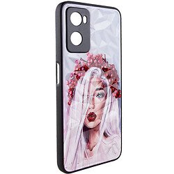 Чехол (накладка) OPPO A57S, Epik Prisma Ladies, Ukrainian Girl, Рисунок