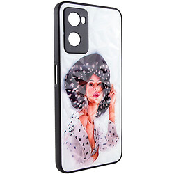 Чохол (накладка) OPPO A57S, Epik Prisma Ladies, Girl in a hat, Малюнок