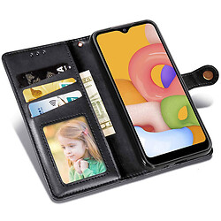 Чохол (книжка) Samsung A145 Galaxy A14, GETMAN Gallant, Чорний - № 2