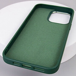 Чохол (накладка) Apple iPhone 14, Epik Leather Metal Style, Pine Green, MagSafe, Зелений - № 5