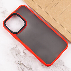 Чехол (накладка) Apple iPhone 15, Epik Metal Buttons, Красный - № 4