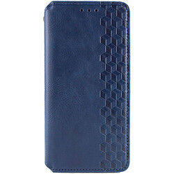 Чехол (книжка) OPPO A78 4G, GETMAN Cubic, Синий