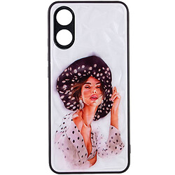 Чохол (накладка) OPPO A38, Epik Prisma Ladies, Girl in a hat, Малюнок