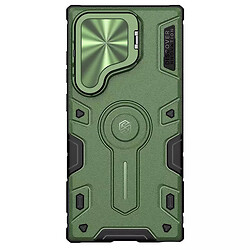 Чохол (накладка) Samsung S928 Galaxy S24 Ultra, Nillkin Magnet CamShield, Dark Green, Зелений