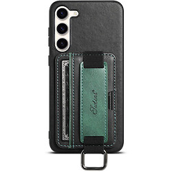 Чехол (накладка) Samsung Galaxy S24, Epik Wallet case and straps, Черный