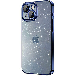 Чехол (накладка) Apple iPhone 12, Epik Glittershine, Dark Blue, Синий