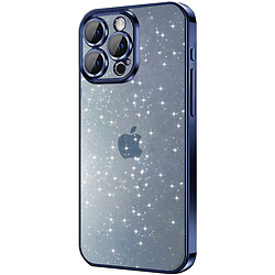 Чехол (накладка) Apple iPhone 12 Pro, Epik Glittershine, Dark Blue, Синий