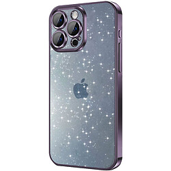 Чохол (накладка) Apple iPhone 12 Pro, Epik Glittershine, Фіолетовий