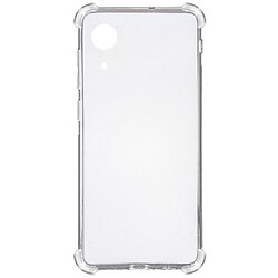 Чехол (накладка) Samsung A032 Galaxy A03 Core, GETMAN Ease logo, Прозрачный