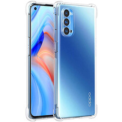 Чехол (накладка) OPPO Reno 4 Pro 5G, GETMAN Ease logo, Прозрачный