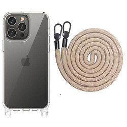 Чехол (накладка) Apple iPhone 14 Pro, Epik Straps, Прозрачный