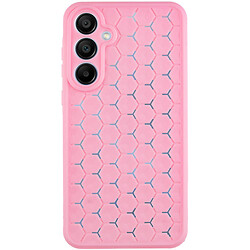 Чехол (накладка) Samsung Galaxy A55, Epik Honeycomb, Light Pink, Розовый