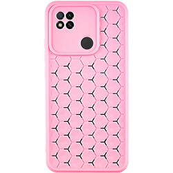 Чехол (накладка) Xiaomi Redmi 9C, Epik Honeycomb, Light Pink, Розовый