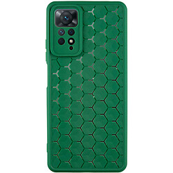 Чехол (накладка) Xiaomi Redmi Note 11 Pro / Redmi Note 11 Pro 5G, Epik Honeycomb, Cyprus Green, Зеленый