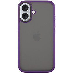 Чехол (накладка) Apple iPhone 16, Epik Metal Buttons, Dark Purple, Фиолетовый