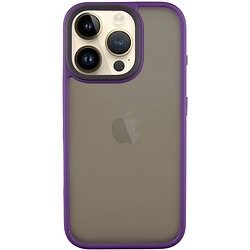 Чехол (накладка) Apple iPhone 16 Pro, Epik Metal Buttons, Dark Purple, Фиолетовый