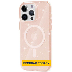 Чохол (накладка) Apple iPhone 16, Epik Galaxy Sparkle, MagSafe, Золотий