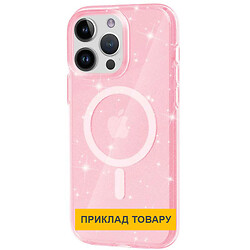 Чехол (накладка) Apple iPhone 16 Plus, Epik Galaxy Sparkle, MagSafe, Розовый