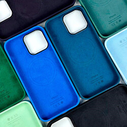 Чохол (накладка) Apple iPhone 14 Pro Max, Premium Silicone Case Metal AG, Dark Green, MagSafe, Зелений - № 5