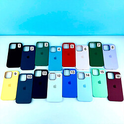 Чохол (накладка) Apple iPhone 14 Pro Max, Premium Silicone Case Metal AG, Dark Green, MagSafe, Зелений - № 8