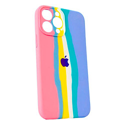 Чохол (накладка) Apple iPhone 12 Pro, Colorfull Soft Case, Rainbow 3