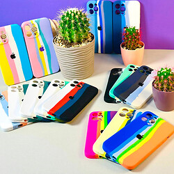 Чехол (накладка) Apple iPhone XS Max, Colorfull Soft Case, Rainbow 16 - № 4