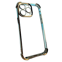 Чехол (накладка) Apple iPhone 12 Pro, Shockproof Electroplated Side, Золотой