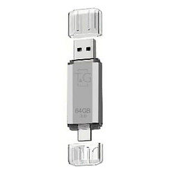 USB Flash T&G C 009, 64 Гб., Срібний