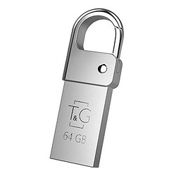 USB Flash T&G Metal 027, 64 Гб., Срібний