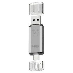 USB Flash T&G C 009, 64 Гб., Срібний