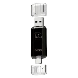 USB Flash T&G C 009, 64 Гб., Чорний