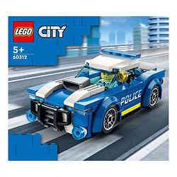 Конструктор дитячий LEGO CITY Поліцейський автомобіль, 94 деталей