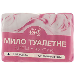 Мило туалетне тверде Lovit Крем, 280 г