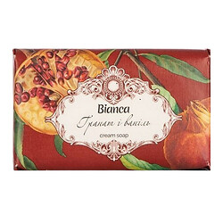 Крем-мило тверде косметичне "Bianca", Гранат ваніль, 200 г