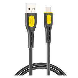 USB кабель XO NB280 Jian Yan, MicroUSB, 1.0 м., Чорний