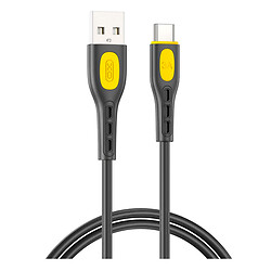 USB кабель XO NB280 Jian Yan, Type-C, 1.0 м., Черный