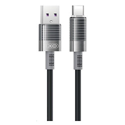 USB кабель XO NB282, Type-C, 1.0 м., Чорний