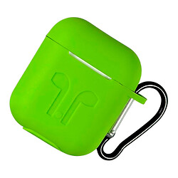 Чохол (накладка) Apple AirPods / AirPods 2, Silicone Classic Case, Lime Green, Зелений