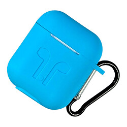 Чехол (накладка) Apple AirPods / AirPods 2, Silicone Classic Case, Sky Blue, Голубой