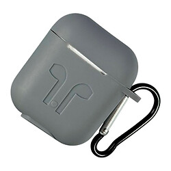 Чохол (накладка) Apple AirPods / AirPods 2, Silicone Classic Case, Dark Grey, Сірий